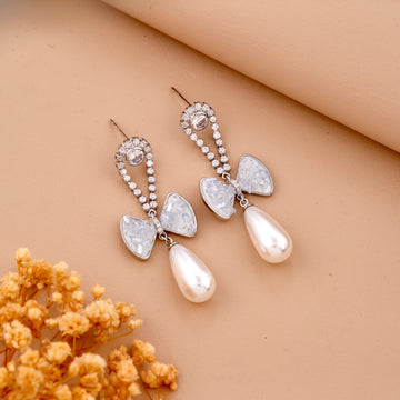 Hanging Ribbon Earring