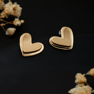 Ziva Luxe Earrings (Yellow Gold)