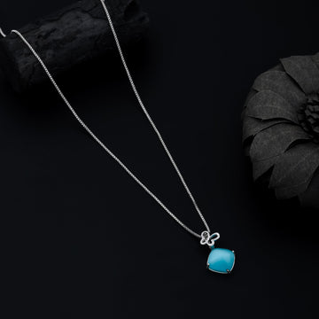 Celeste Grace Pendant Necklace (Rose Gold)