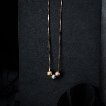 Textured Ball Necklace