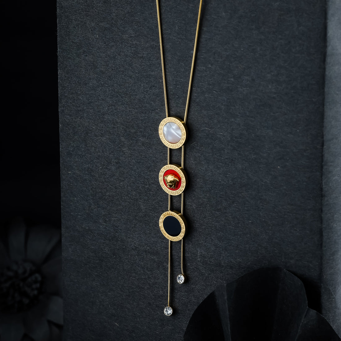 Yellow Braided Necklace