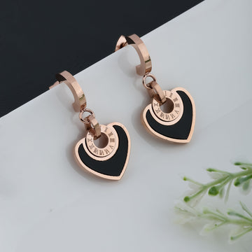 Amour Earrings (Rose Gold)