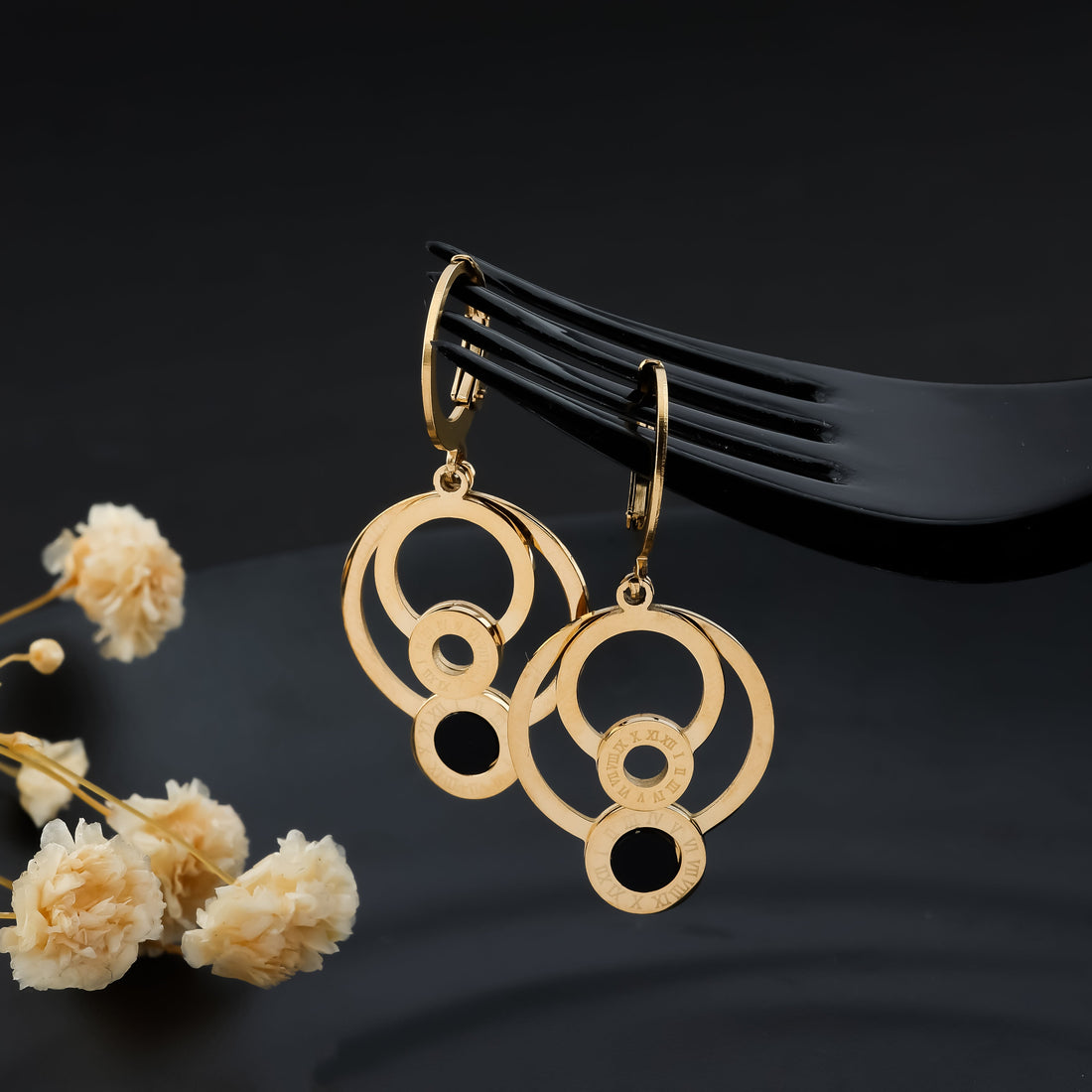 Eternal Circlet Earrings (Yellow Gold)