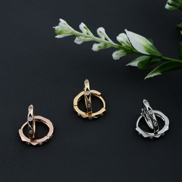 Stacking Hoop Earrings (Tri Color)