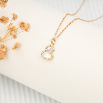 Sparkling Grace Necklace (Yellow Gold)
