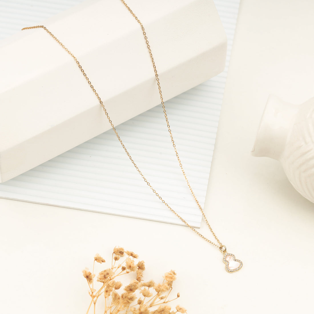 Sparkling Grace Necklace (Yellow Gold)