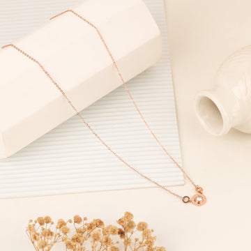 Solara Necklace (Rose Gold)