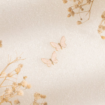 Butterfly Dream Earrings (Yellow Gold)