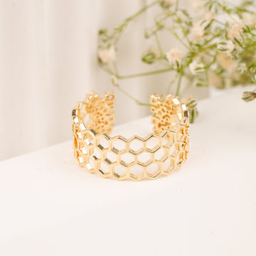 Honey Comb Ring (Yellow Gold)