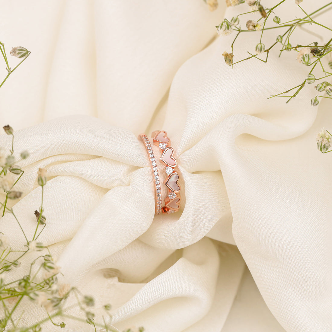 Heartfelt Unity Ring (Rose Gold)