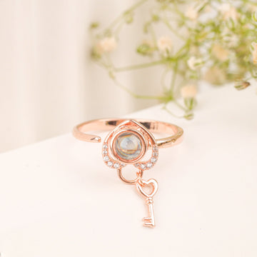 Secret Heart Ring (Rose Gold)
