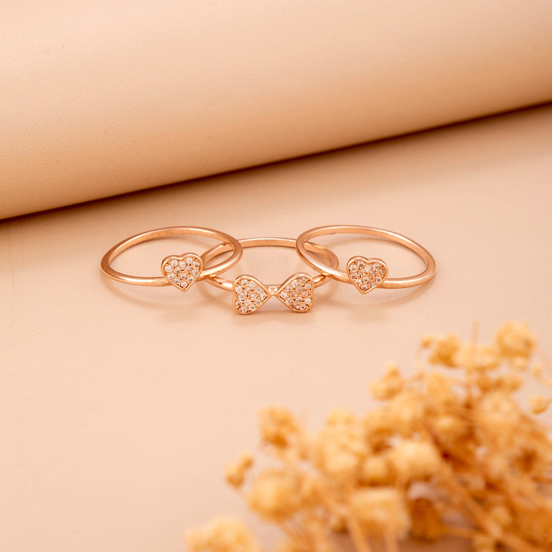 Open Heart Ring (Rose Gold)