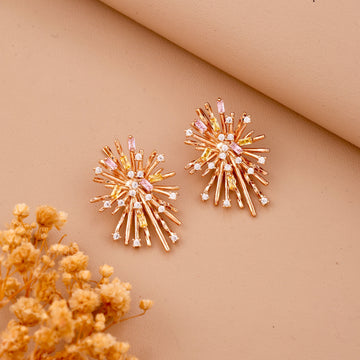 Chandelier Diamond Earring (Rose Gold)